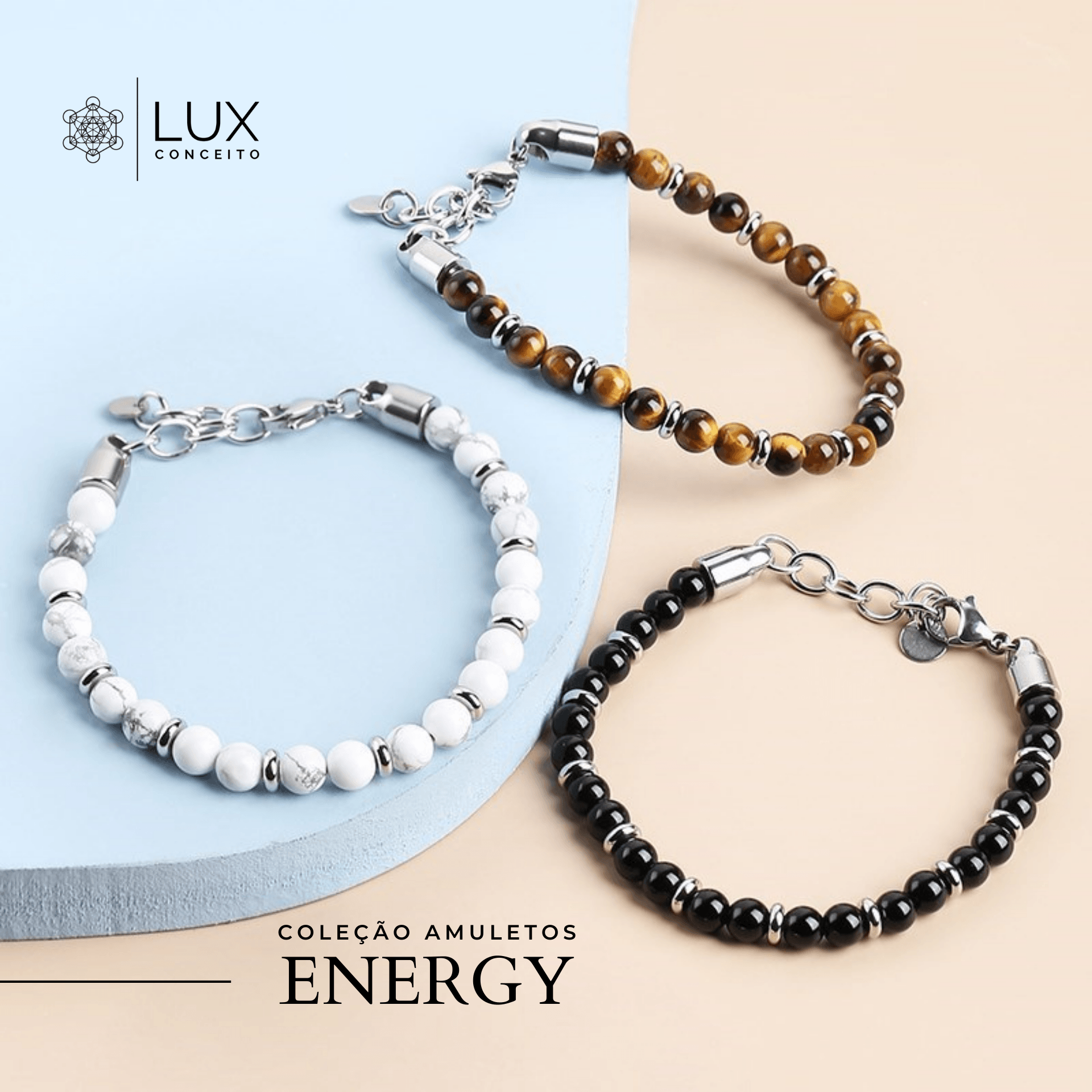 Pulseiras - Amuletos Energy - Lux Conceito